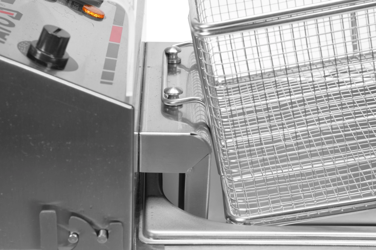 Frytownica elektryczna 2-komorowa z szafką i kranami spustowymi 2x11,5 l | YATO YG-04638