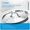 Pokrywka stalowa do garnków Forgast śr. 30 cm | FORGAST FG02330