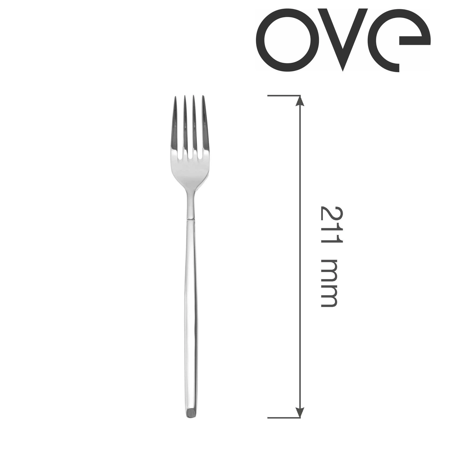 Widelec stołowy Torino, 12 szt. | OVE 769362