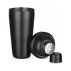 Shaker 3-częściowy Cobbler 0,8 l kolor czarny | BarUp 596432