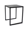 Stojak bufetowy kwadratowy, czarny mat, 12.5x12.5x15.5 cm, Charms | AMBITION 126690