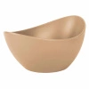 Miska owalna, 32x26 cm - beżowa | VERLO V-2212