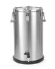 Termos stalowy z kranem, 35 l, średnica 33 cm, wysokość 57 cm | HENDI 710326