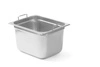 Pojemnik GN 1/2 gł. 20 cm z chowanymi uchwytami PROFI LINE   | HENDI 803400