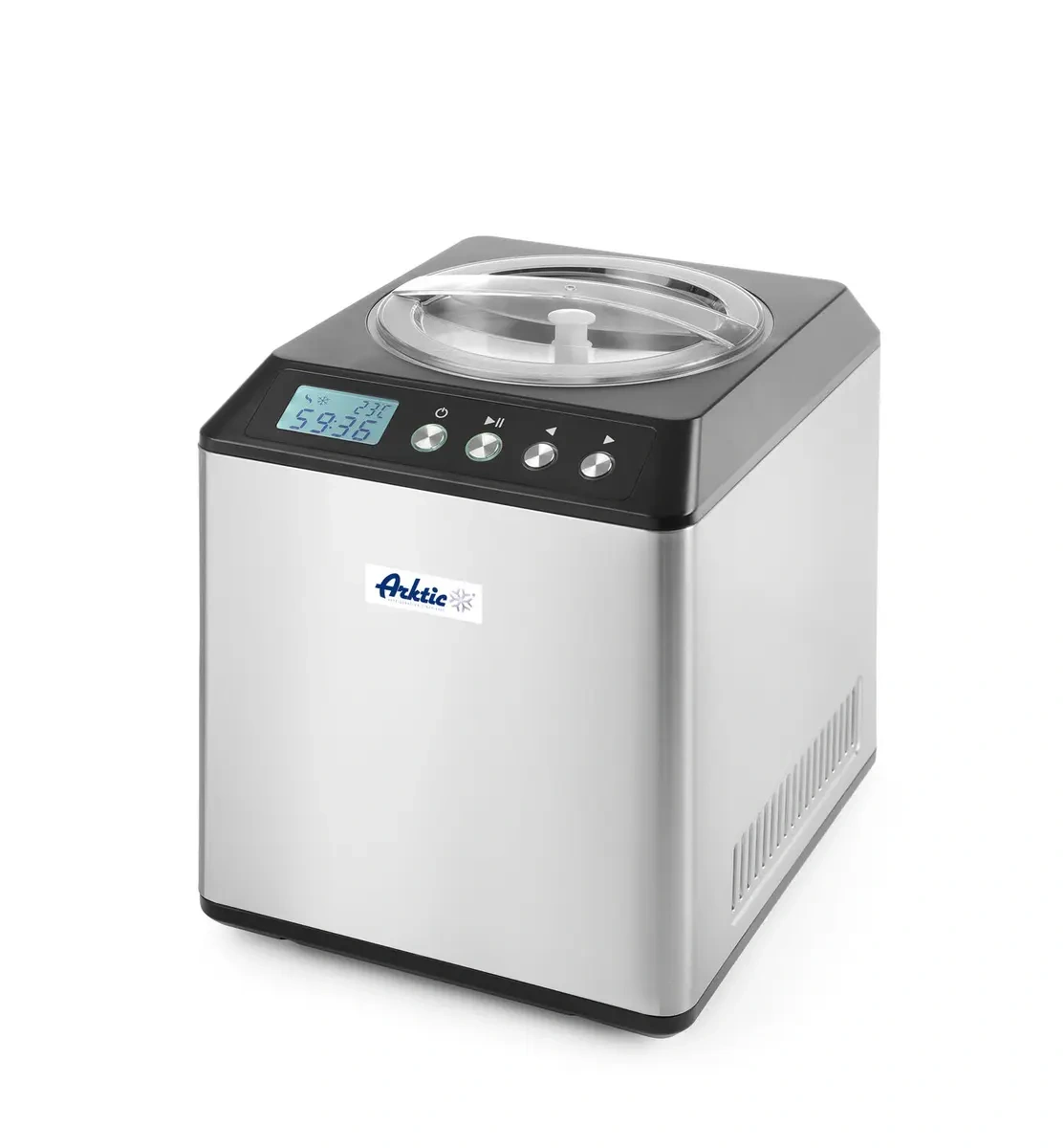 Maszyna do lodów 2 l, wydajność 200 szt/h, pojemność użytkowa 1.2 l | ARKTIC 274231