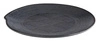 Talerz płytki DARK WAVE z melaminy, czarny, 22 cm | APS 84908