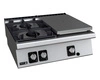 Kuchnia gastronomiczna gazowa 2-palnikowa z płytą grzewczą po prawej stronie, 18,5 kW, gaz LPG | FAGOR C-G730-D