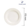 Talerz płytki porcelanowy śr. 17 cm Dove | FINE DINE 04ALM000074
