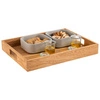 Taca do serwowania z drewna dębowego, 45x35x6 cm | APS 761_APS