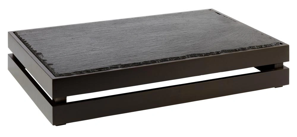 Skrzynka bufetowa GN SUPERBOX, kolor czarny, 55.5x35.5x10.5 cm | APS 11626