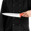 Nóż kuchenny HACCP czerwony dł. 24 cm | FORGAST FG01801