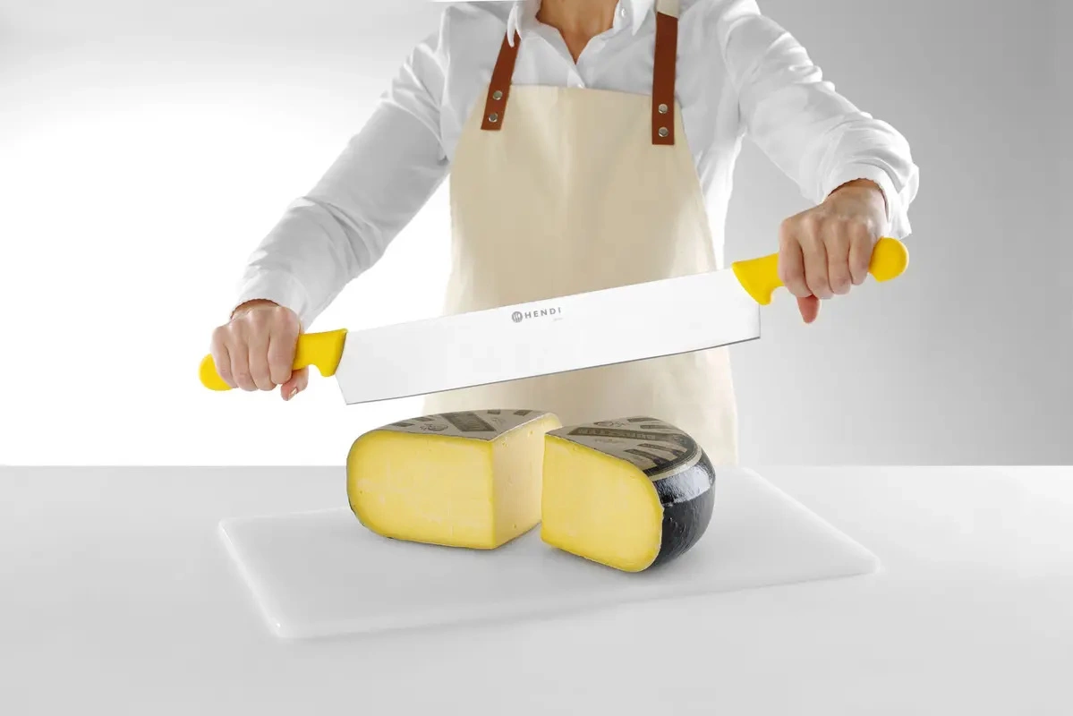 Nóż do sera z dwoma uchwytami, dł. 65 cm | HENDI 856413