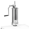 Nadziewarka do kiełbas montowana do blatu, 3 l, pionowa, stal nierdzewna | FORGAST FG10613