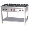 Kuchnia gastronomiczna gazowa 6-palnikowa SPB-70/120G | REDFOX 00011103