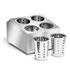 Pojemnik na sztućce 4-częściowy | FORGAST FG00302