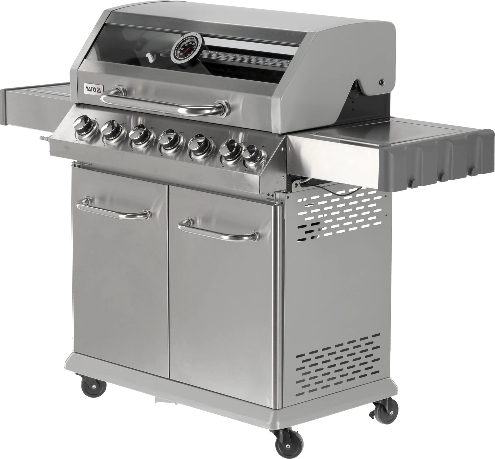 Grill gazowy Itami, 7 palników (6+1) | YATO YG-20016