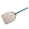 Łopata do pizzy prostokątna, perforowana z aluminium anodowanego | GI.METAL A-45RF/120