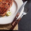Nóż do Steków/Pizzy CHURRASCO, brązowy, 6 sztuk  | TRAMONTINA 29899-155