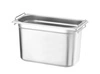 Pojemnik GN 1/3, gł. 20 cm stalowy z uchwytami | HENDI 817452