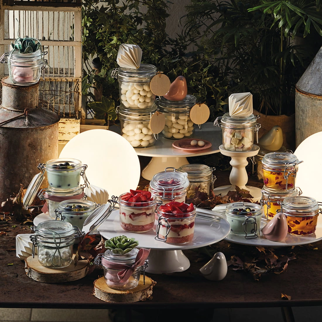 Słoik Fido Cylindrical z wekiem z klamrą, 500 ml | BORMIOLI ROCCO 1.41372