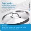 Pokrywka ze stali nierdzewnej do garnków Forgast, 35 cm | FORGAST FG02350
