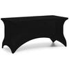 Pokrowiec na stół cateringowy183x76 cm czarny | FORGAST FG03816