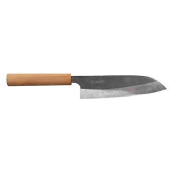 Nóż Santoku BLACK HAMMER dł. 16,5 cm | KASUMI K-MSA100