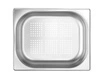 Pojemnik GN 1/2 gł. 6,5 cm ze stali nierdzewnej KITCHEN LINE perforowany | HENDI 807323