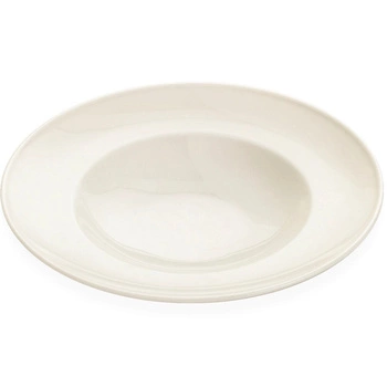 Talerz do makaronu porcelanowy CREMA - 26 cm | FINE DINE 770283