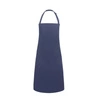Fartuch kucharski Basic 75 x 90 cm z klamerką granatowy | KARLOWSKY BLS 4-10-Stck