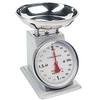 Waga kuchenna z szalką, do 2 kg, dokładność 10 g | CONTACTO 242/002