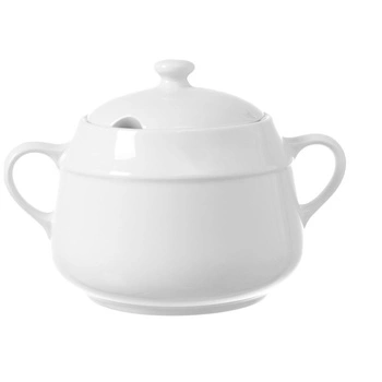 Waza na zupę porcelanowa BIANCO - 3,2 l | FINE DINE 799345