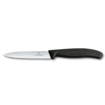 Nóż do jarzyn Swiss Classic czarny dł. ostrza 10 cm | VICTORINOX 6.7703