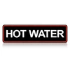 Naklejka GORĄCA WODA | BRAVILOR BONAMAT 7.210.108.101