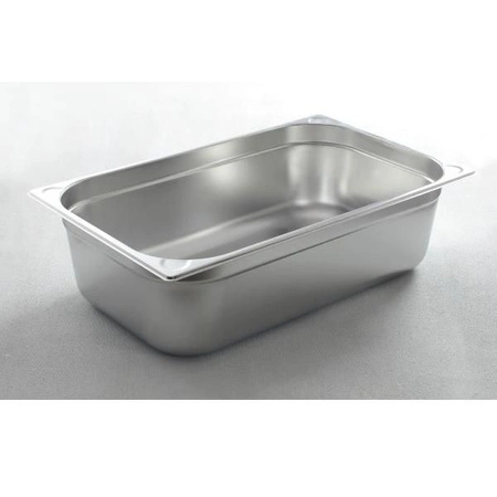 Pojemnik GN 1/1 gł. 20 cm ze stali nierdzewnej KITCHEN LINE | HENDI 806159