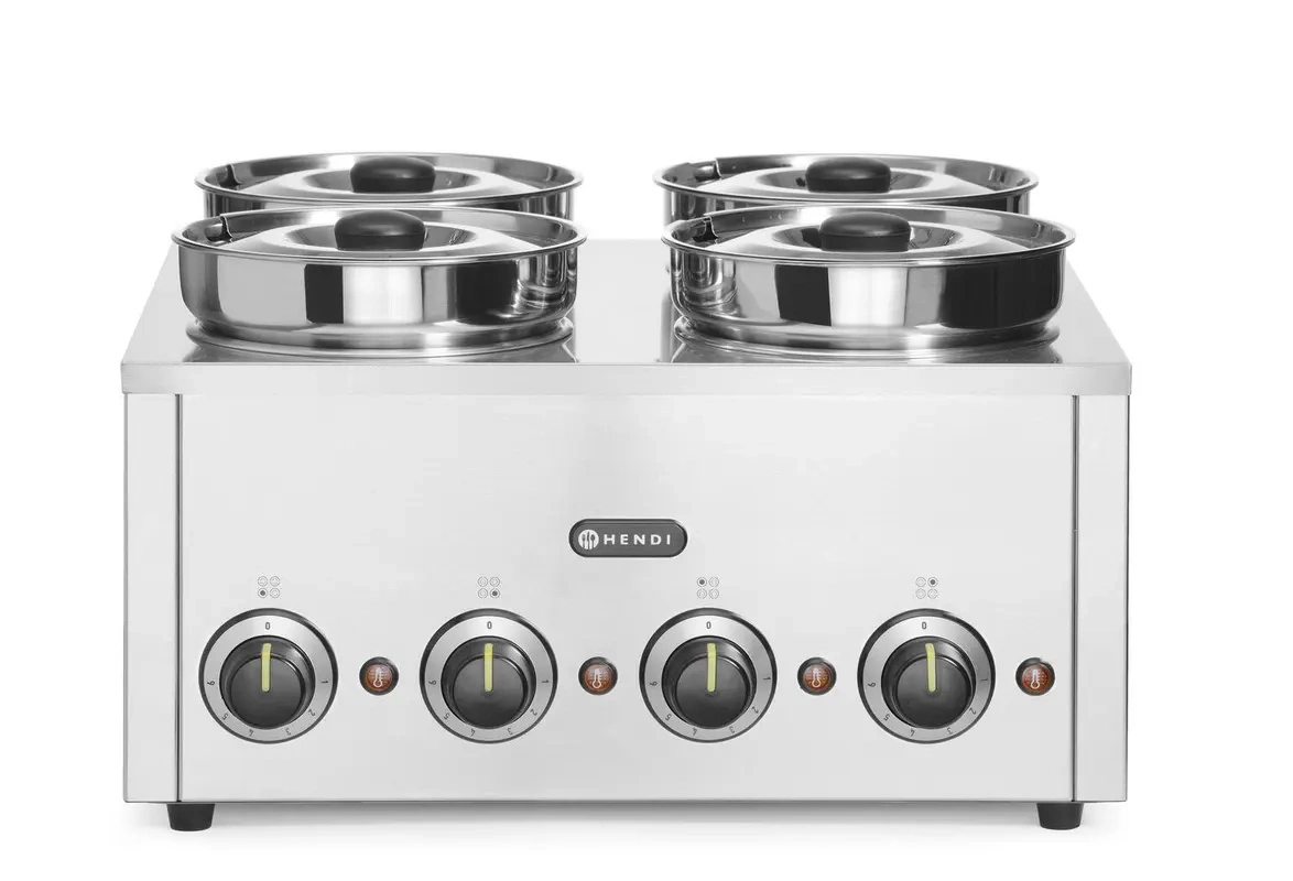 Bemar Thermosystem 4, 16 l, 4 komory, stal nierdzewna | HENDI 201466