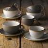 Spodek porcelanowy Peppercorn Grey śr. 15,6 cm | FINE DINE SPGSCSS1