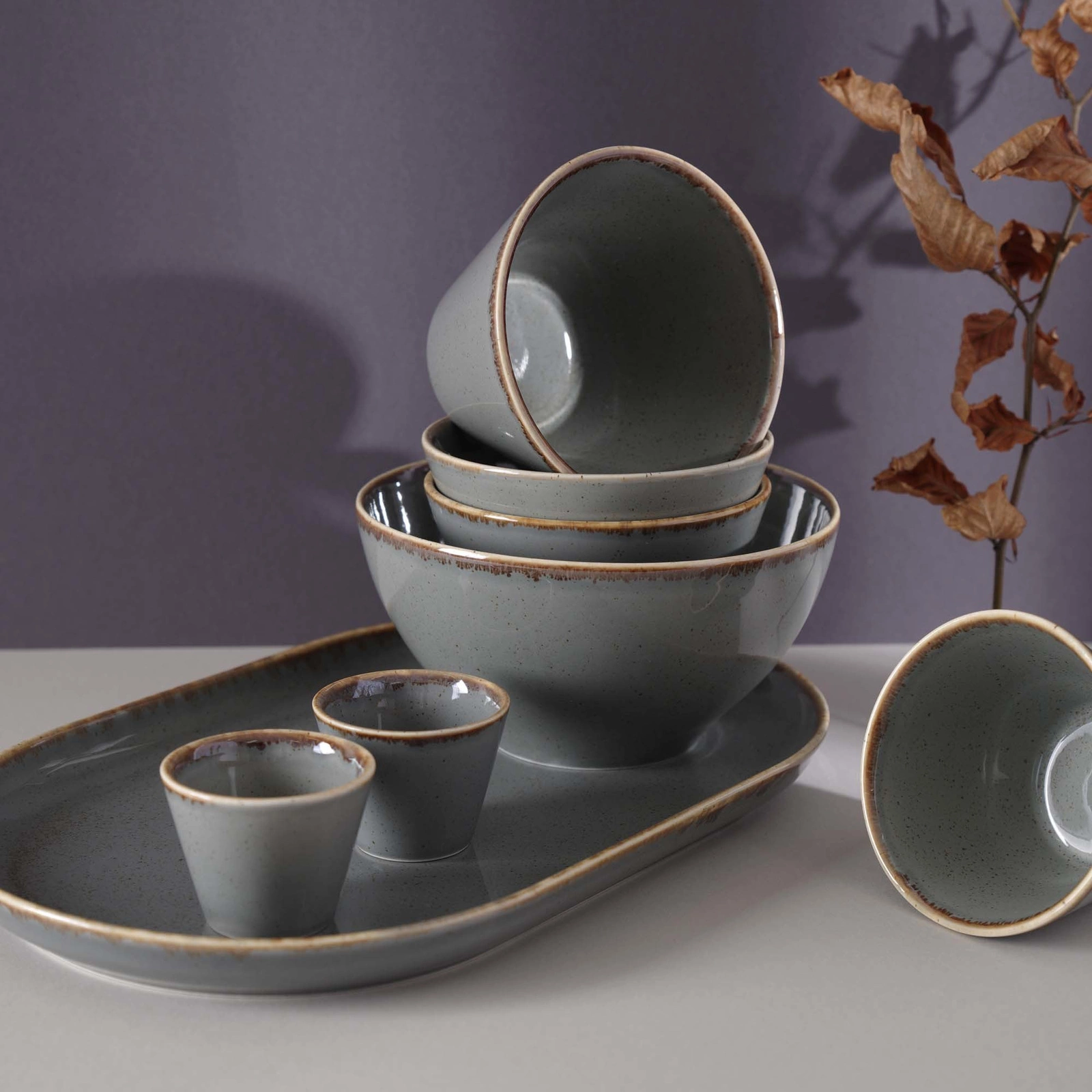 Miska stożkowa STONE | FINE DINE 772409