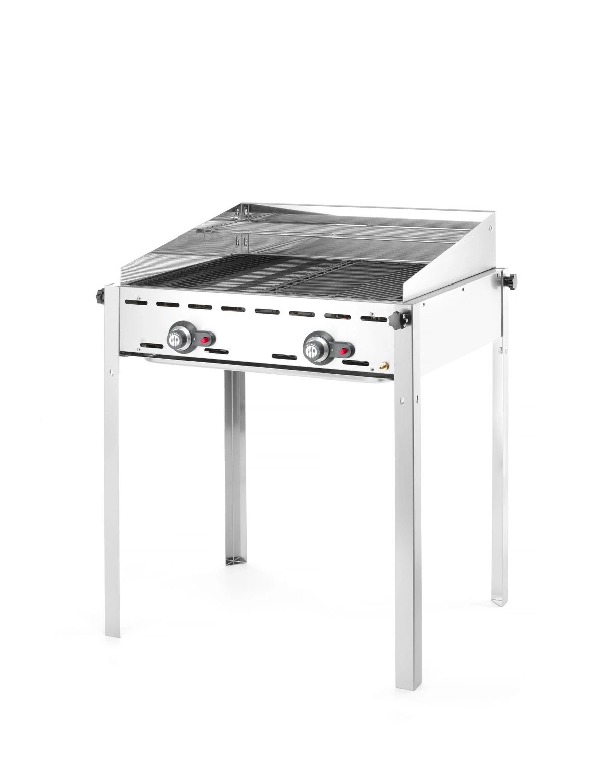 Grill gazowy Green Fire Profi Line 2-palnikowy, 11.6 kW | HENDI 149508
