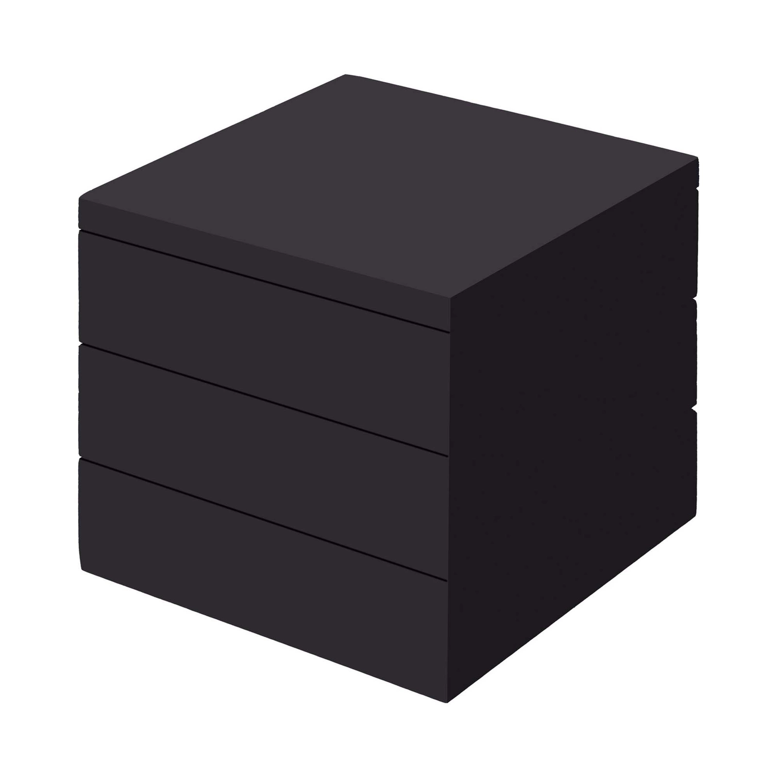 Podstawa bufetowa Madeira Black 17,5x17,5 cm | FINE DINE 504802