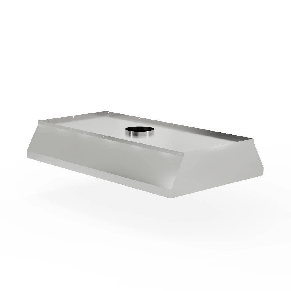 Okap nierdzewny centralny 190x130 cm | FORGAST