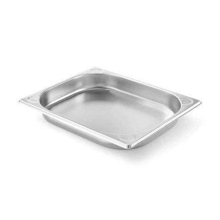 Pojemnik GN 1/2 gł. 4cm ze stali nierdzewnej KITCHEN LINE | HENDI 806319