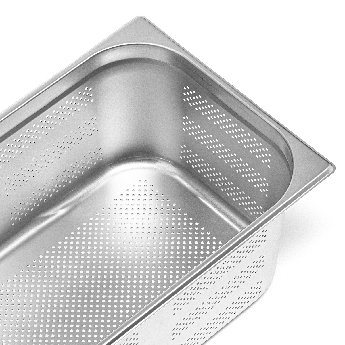 Pojemnik GN 1/1 20 cm perforowany ze stali nierdzewnej | FORGAST FG04720V1