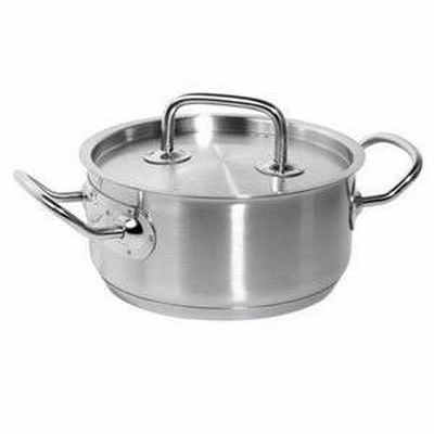 Garnek ze stali nierdzewnej niski - poj. 7.4 l Kitchen Line | HENDI 836033