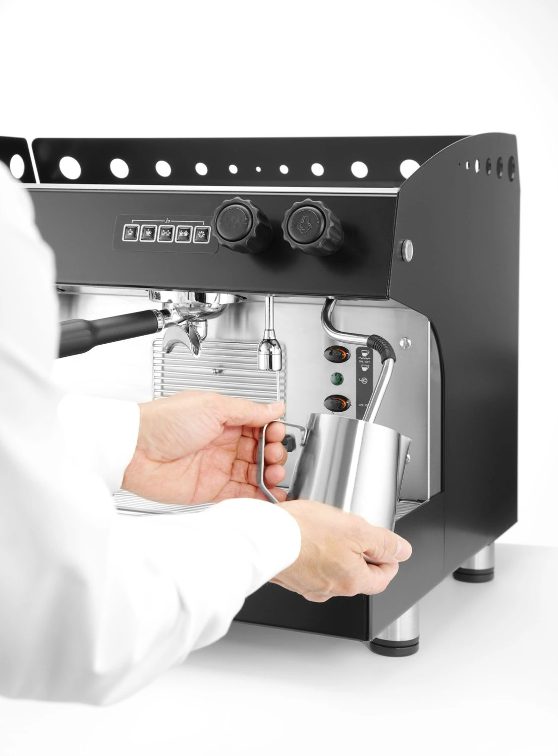 Ekspres do kawy 2-grupowy automatyczny JULIA, czarny, 3.7 kW, 11 l | VERONA 207581