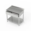 Stół roboczy nierdzewny z szufladą 60x60x85 cm | FORGAST