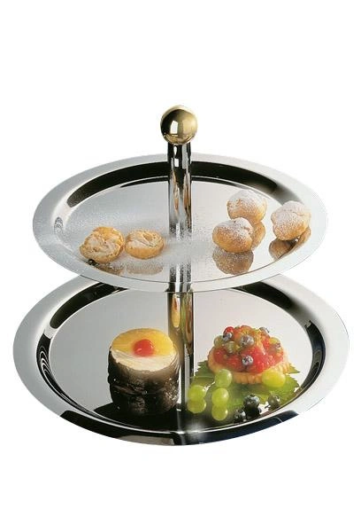 Etażerka bufetowa dwupoziomowa FINESSE, 38x30 cm | APS 33238