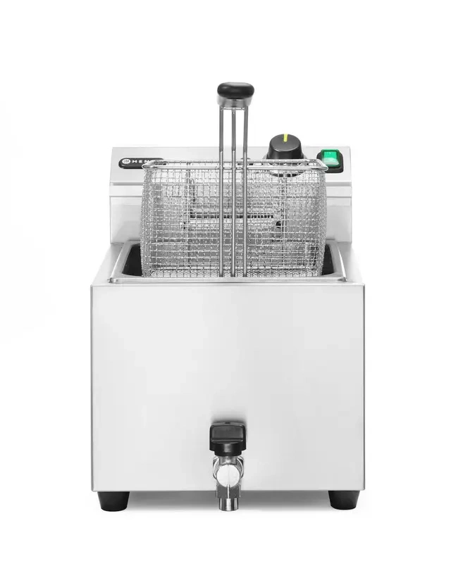 Frytownica elektryczna XL, 10 l, stal nierdzewna, 1-komorowa | HENDI 209424