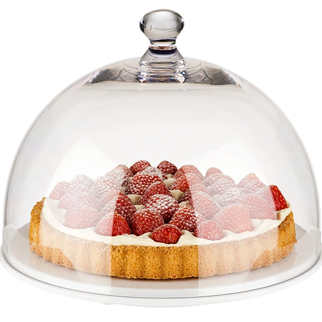 Pokrywa okrągła z tworzywa, DOME 36x27 cm | APS 6521