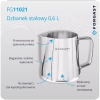 Dzbanek stalowy do spieniania mleka poj. 0,6 l | FORGAST FG11021